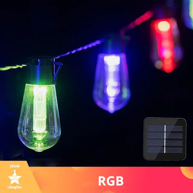 Solar String Waterproof Lights - Nunis Essentials