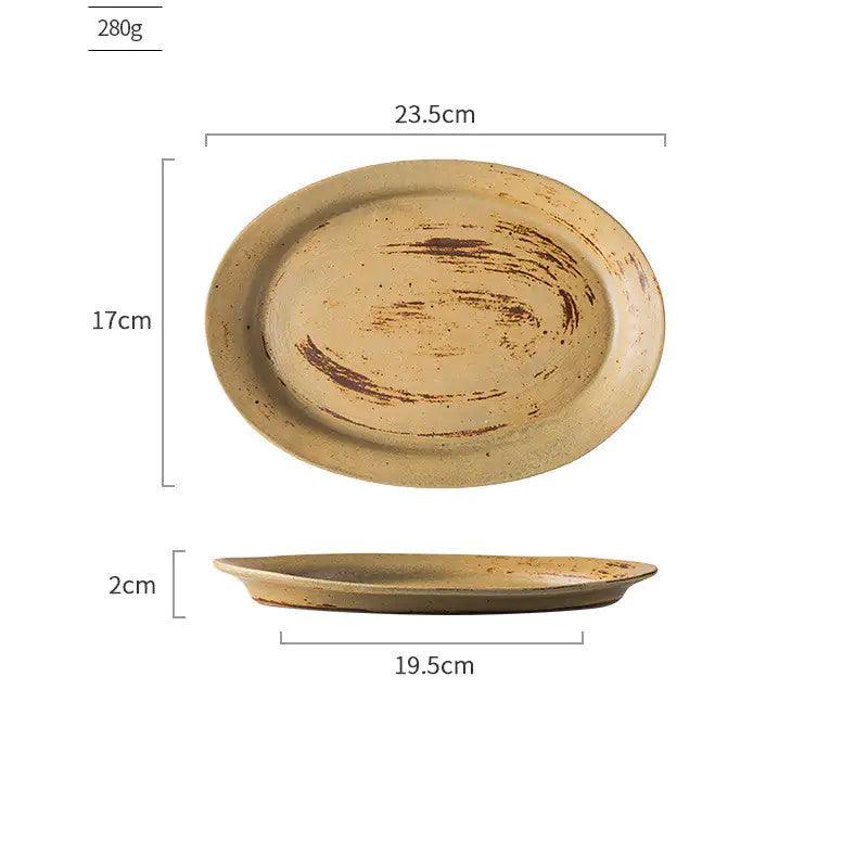 Ceramic Vintage Plates - Nunis Essentials
