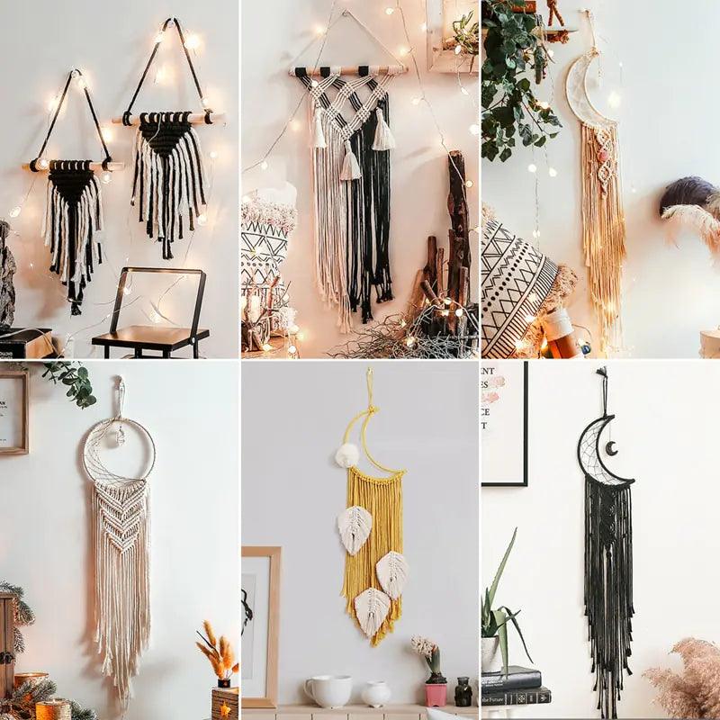 Wall Hanging Handwoven Boho Home Decor - Nunis Essentials