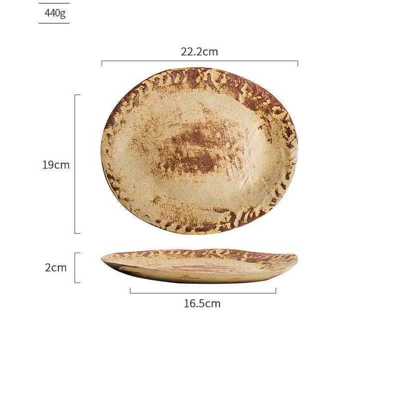 Ceramic Vintage Plates - Nunis Essentials