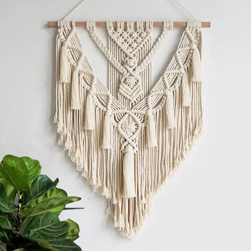 Wall Hanging Handwoven Boho Home Decor - Nunis Essentials
