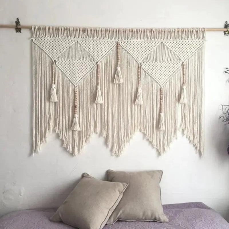 Wall Hanging Handwoven Boho Home Decor - Nunis Essentials