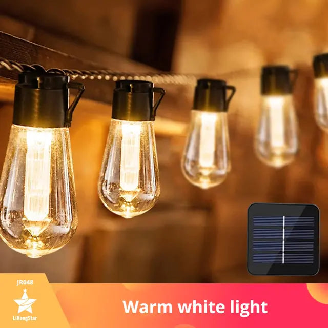 Solar String Waterproof Lights - Nunis Essentials