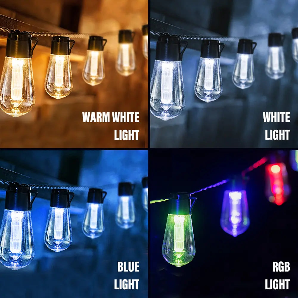 Solar String Waterproof Lights - Nunis Essentials