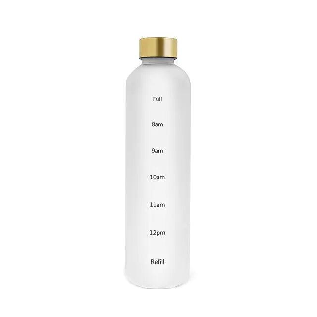 Water Bottle With Time Marker - Nunis Essentials