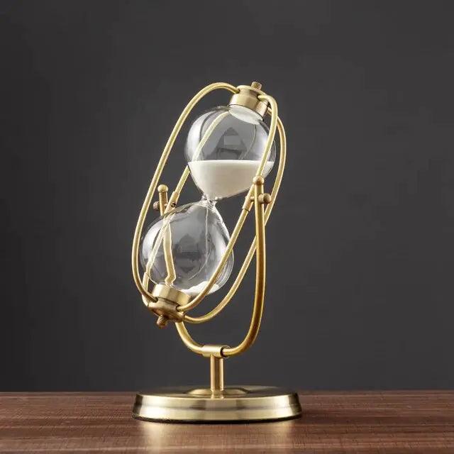 360° Rotating Metal Sand Hourglass - Nunis Essentials