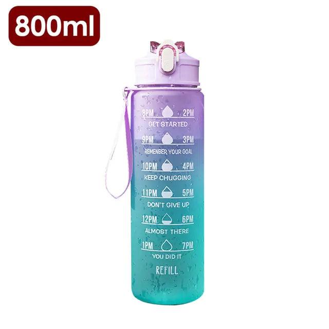 Water Bottle With Time Marker - Nunis Essentials