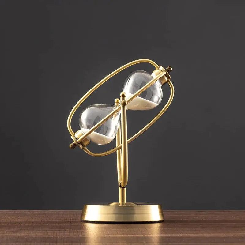 360° Rotating Metal Sand Hourglass - Nunis Essentials