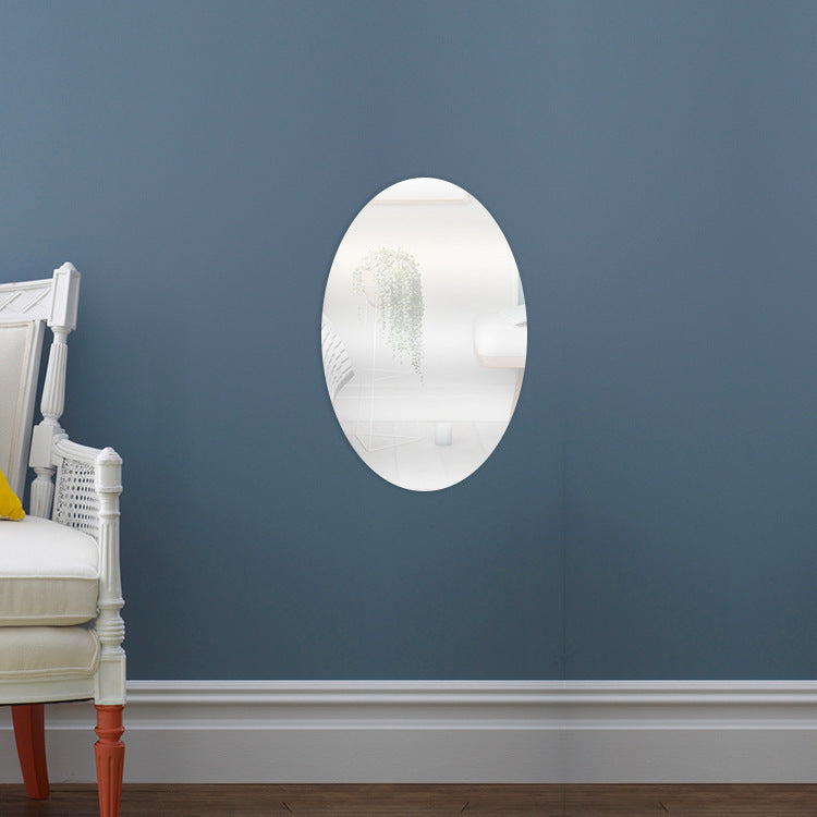 Acrylic rectangular mirror sticker