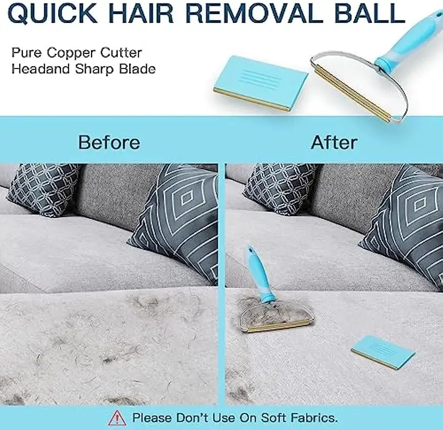 Carpet Rake Pet Hair Remover Set - Nunis Essentials