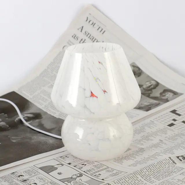 Glass Translucent Bedside Lamp - Nunis Essentials