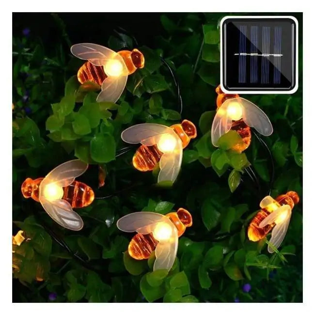 Honey Bee Solar Garden Lights - Nunis Essentials