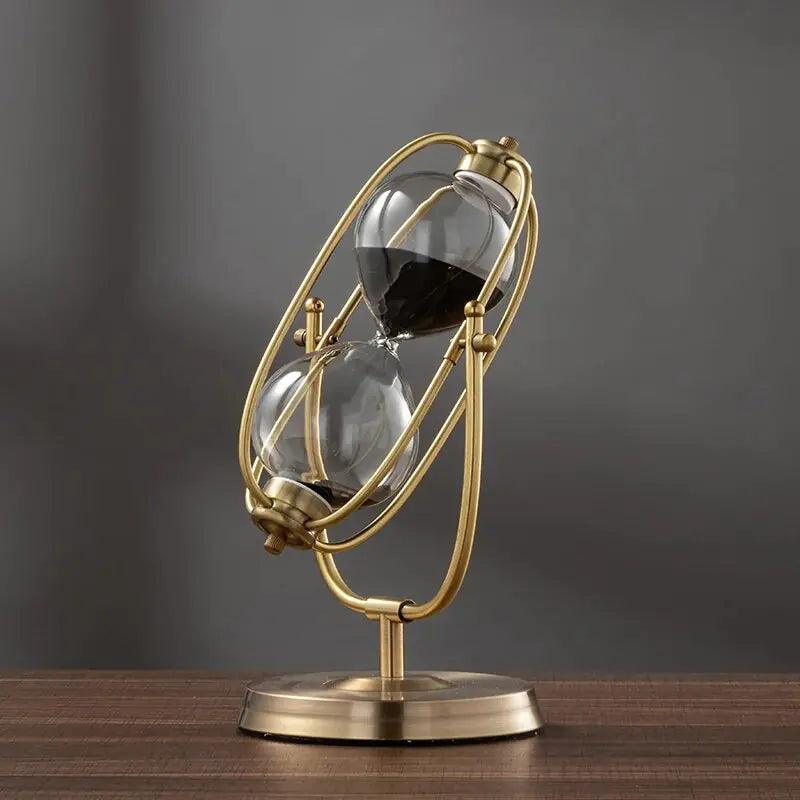360° Rotating Metal Sand Hourglass - Nunis Essentials