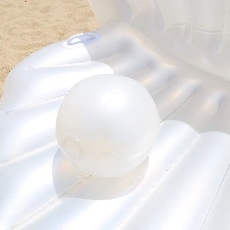 Giant Inflatable Shell Pool Float - Nunis Essentials