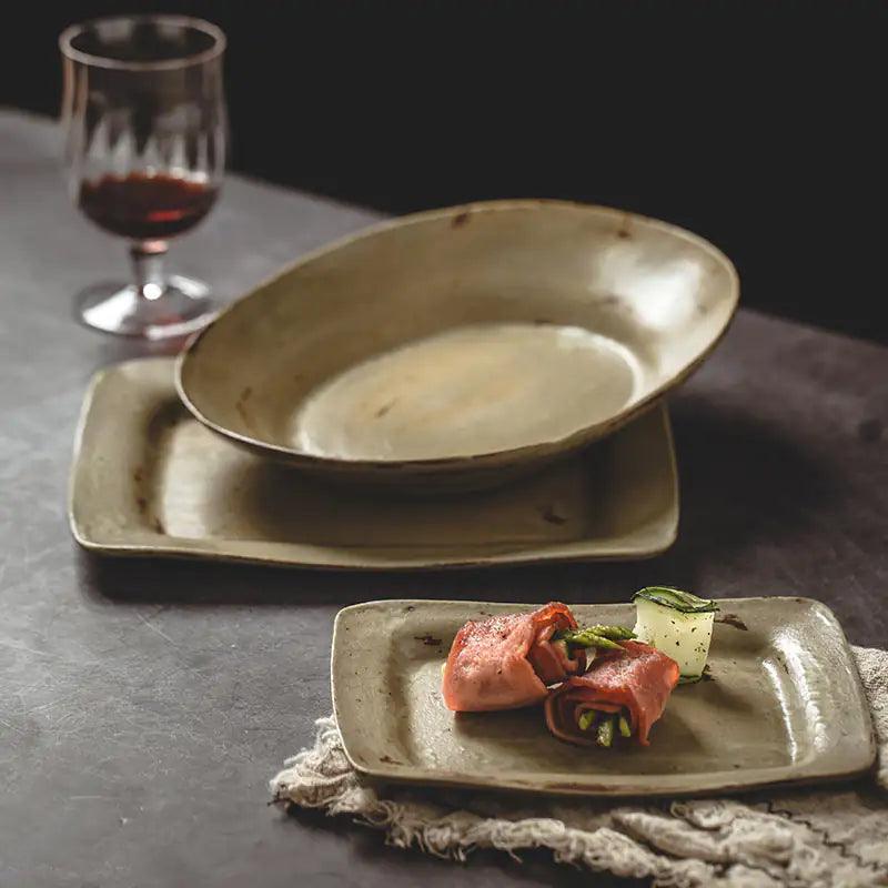Ceramic Vintage Plates - Nunis Essentials