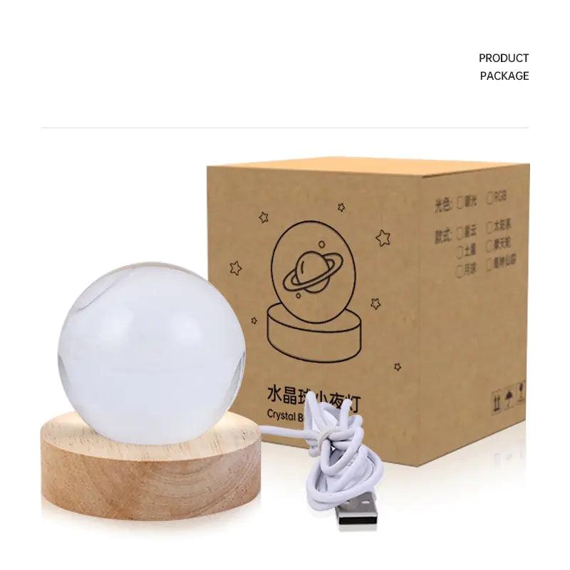 Luminous Crystal Night Light - Nunis Essentials