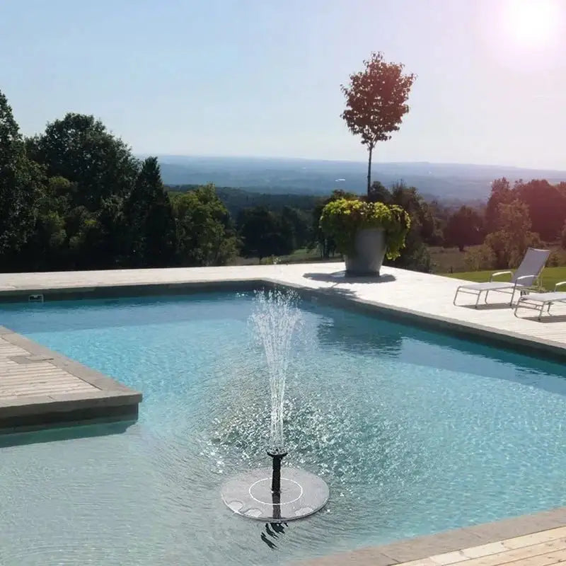 Solar Powered Fountain - Nunis Essentials