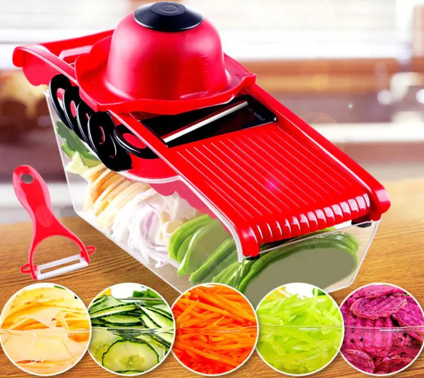 Multifunction Kitchen Slicer 6 Blades - Nunis Essentials