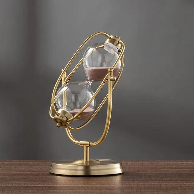 360° Rotating Metal Sand Hourglass - Nunis Essentials