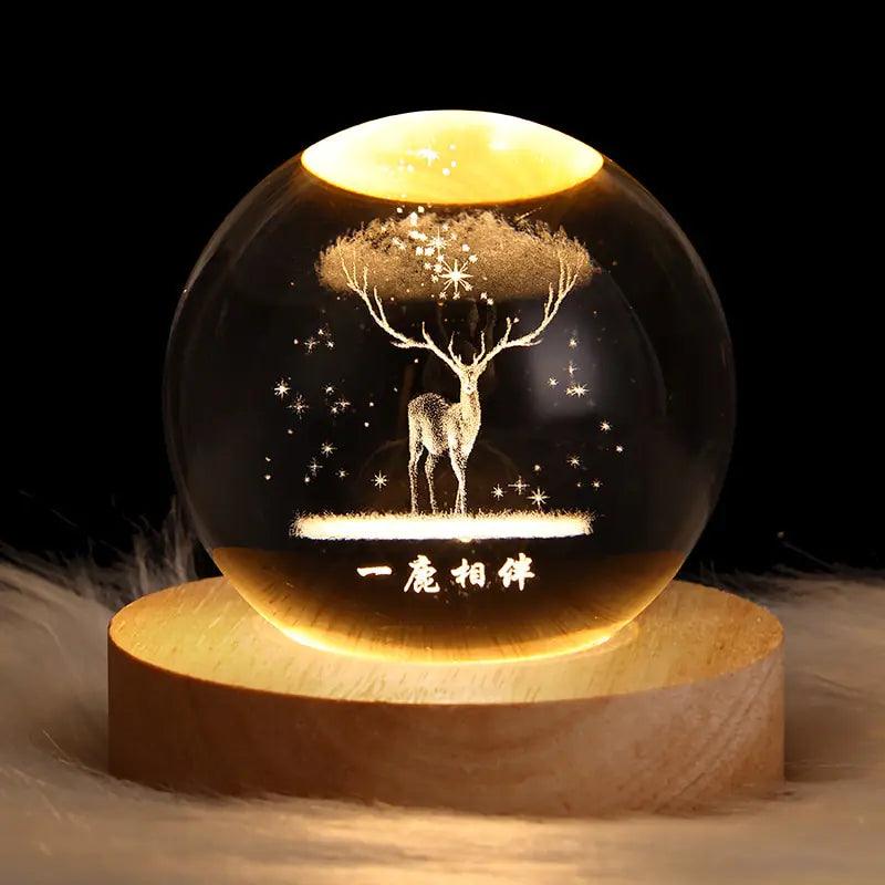 Luminous Crystal Night Light - Nunis Essentials