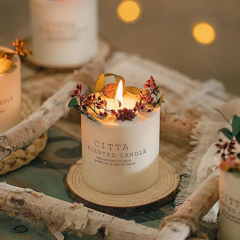 Creative Soy Wax Romantic Aromatherapy Candles - Nunis Essentials