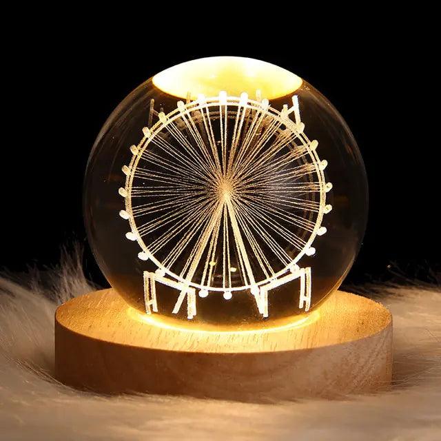 Luminous Crystal Night Light - Nunis Essentials