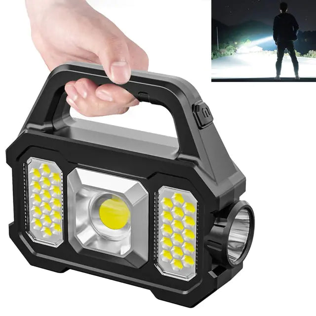 Solar Rechargeable Flashlight - Nunis Essentials
