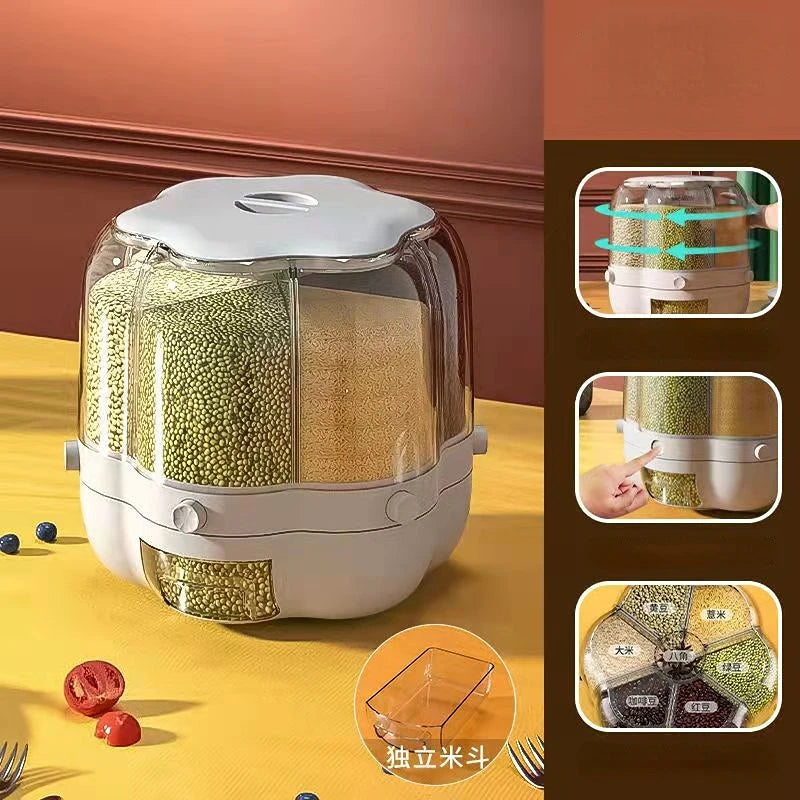 Kitchen Storage Container Large Food Storage - Nunis Essentials