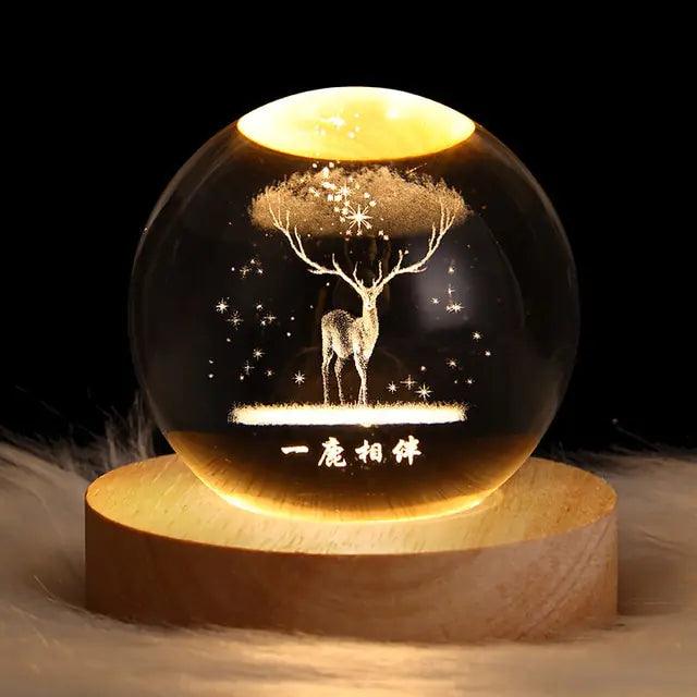Luminous Crystal Night Light - Nunis Essentials