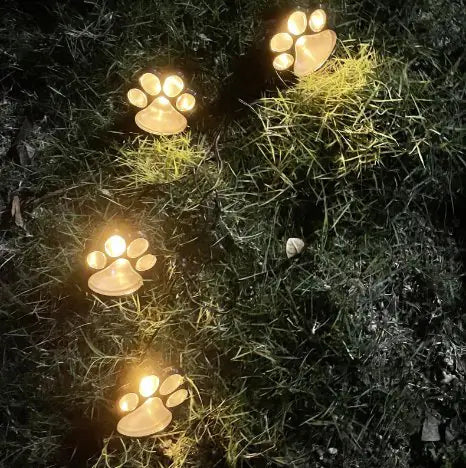 Paw Print Solar Lights - Nunis Essentials