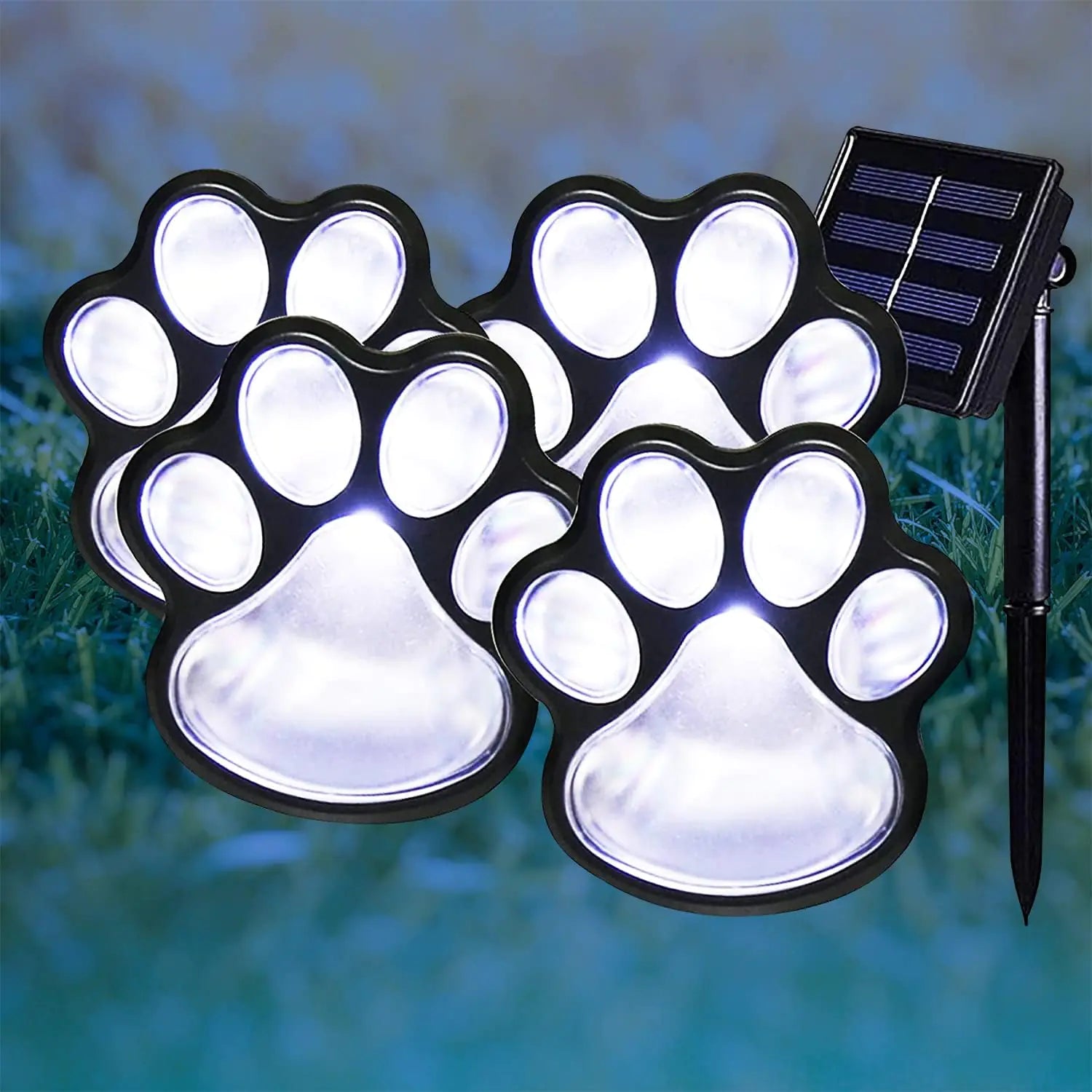 Paw Print Solar Lights - Nunis Essentials