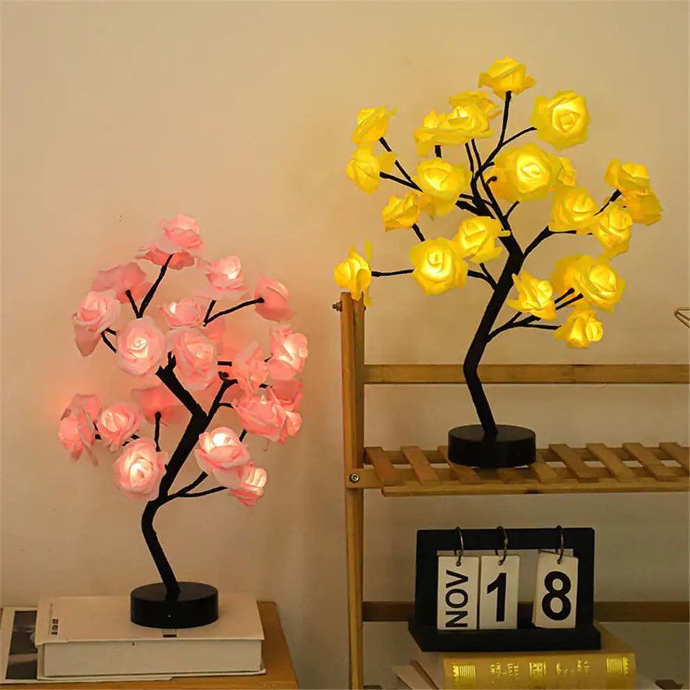 Blossom Bliss Glowing Rose Tree - Nunis Essentials