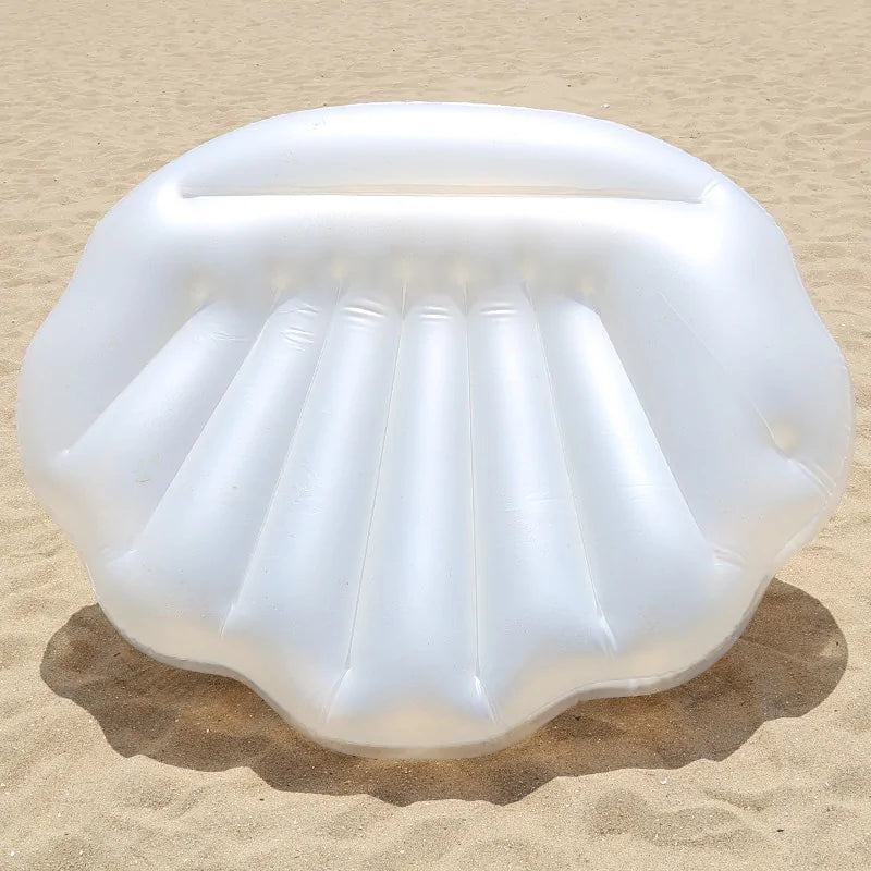 Giant Inflatable Shell Pool Float - Nunis Essentials