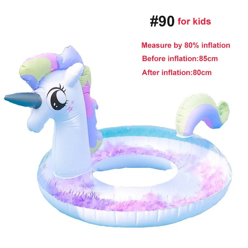 Inflatable Swimming Circle Pool Float - Nunis Essentials