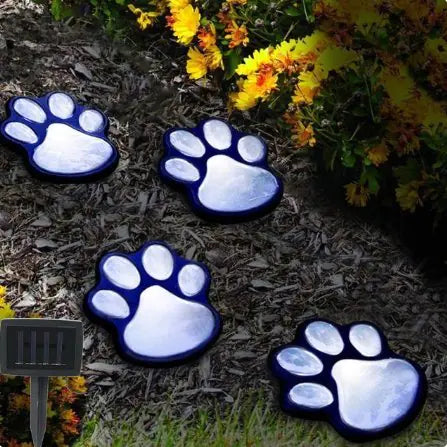 Paw Print Solar Lights - Nunis Essentials