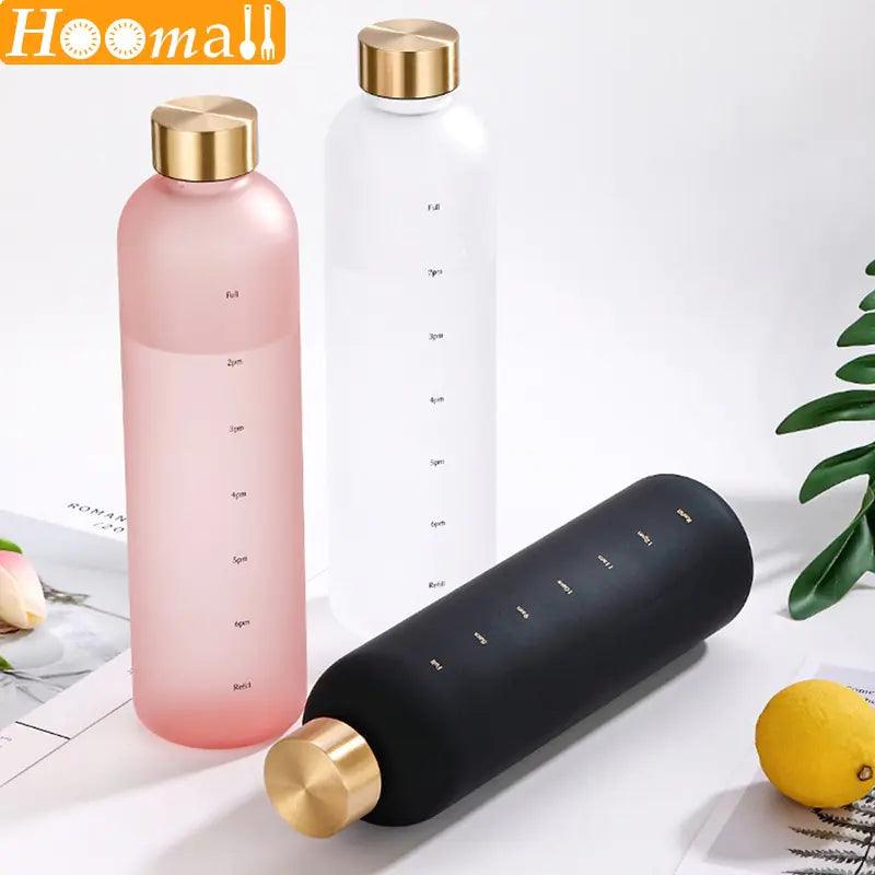 Water Bottle With Time Marker - Nunis Essentials
