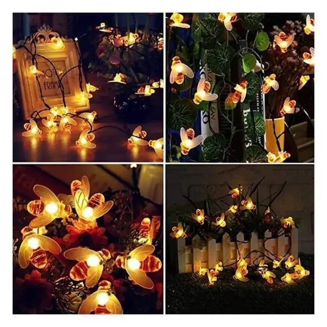 Honey Bee Solar Garden Lights - Nunis Essentials