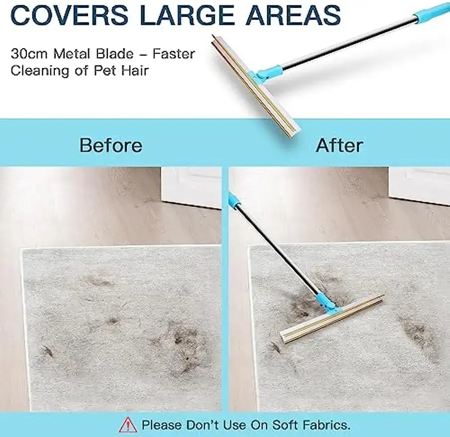 Carpet Rake Pet Hair Remover Set - Nunis Essentials