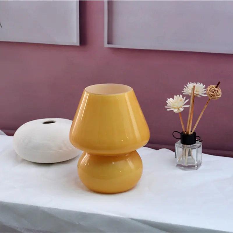 Glass Translucent Bedside Lamp - Nunis Essentials