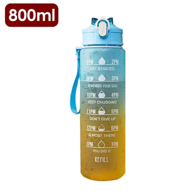 Water Bottle With Time Marker - Nunis Essentials