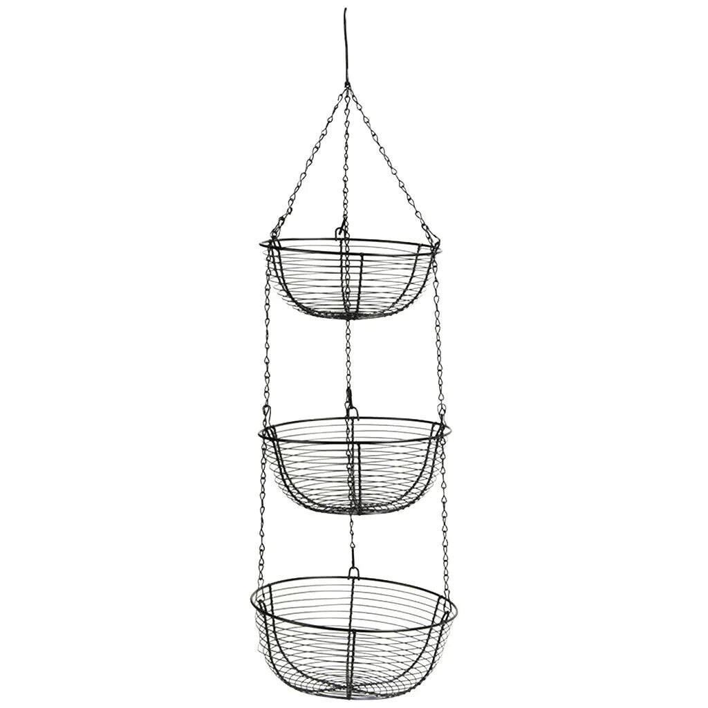 3-Tiers Hanging Fruit Basket - Nunis Essentials